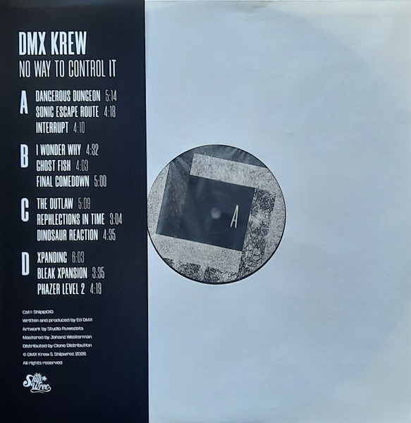 DMX Krew – No Way To Control It (2x12", Album, Ltd) vinyl record | Paranoise Records