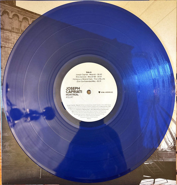 Joseph Capriati – Montreal #GU47 (Comp, Ltd + LP, Blu + LP, Yel + LP, Red) vinyl record | Paranoise Records