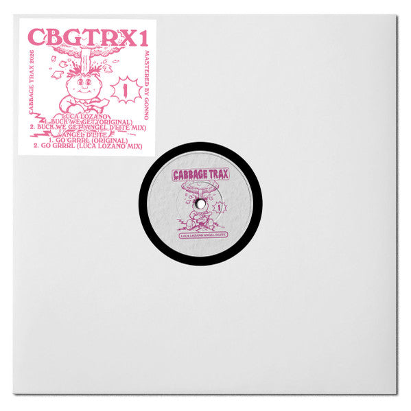 Luca Lozano / Angel D'Lite – CBGTRX1 (12", EP) vinyl record | Paranoise Records