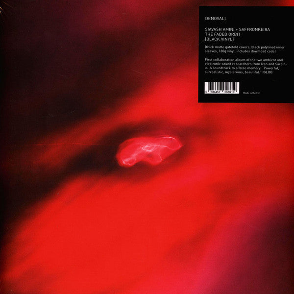 Siavash Amini + Saffronkeira - The Faded Orbit — front sleeve