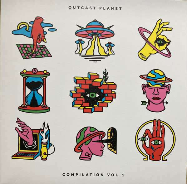 Various - Outcast Planet Compilation Vol.1 — front sleeve