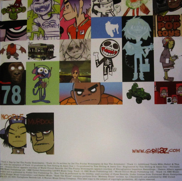 Gorillaz – Gorillaz (2xLP, Album, RE, Gat) vinyl record | Paranoise Records