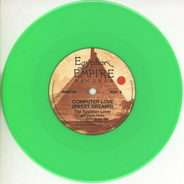 Egyptian Lover And Hanky Panky (2) / Jamie Jupitor – Computer Love (Sweet Dreams) / Computer Power (7", Ltd, RE, Neo) vinyl record | Paranoise Records