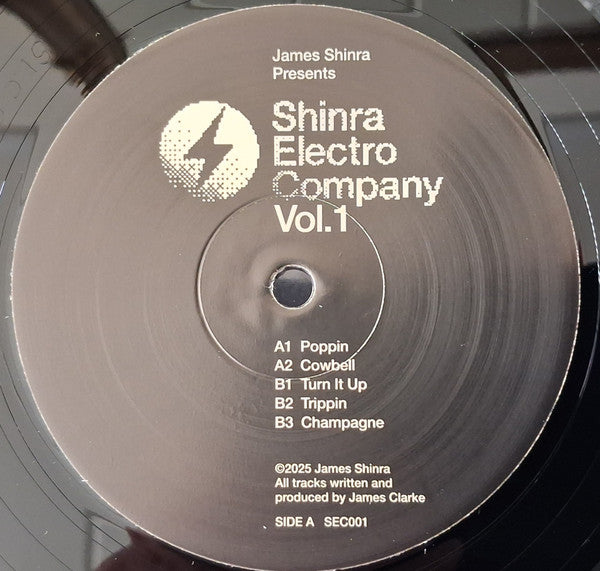James Shinra – Shinra Electro Company Vol. 1 (12", Ltd) vinyl record | Paranoise Records