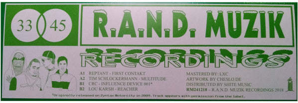 Various – RM241218 (12", W/Lbl) vinyl record | Paranoise Records