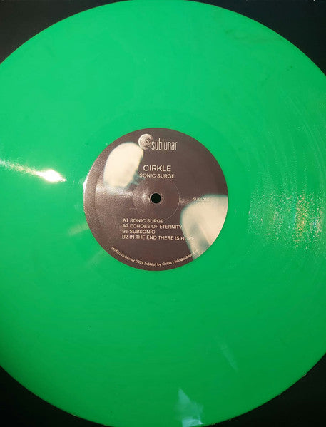 Cirkle - Sonic Surge — back sleeve