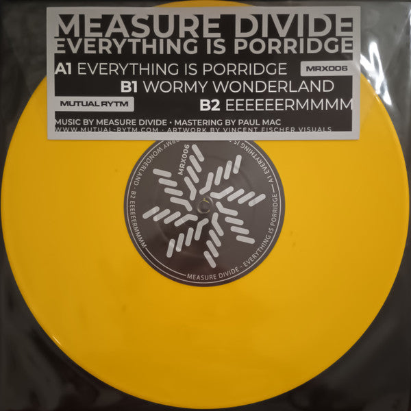 Measure Divide – Everything Is Porridge (10", Yel) vinyl record | Paranoise Records