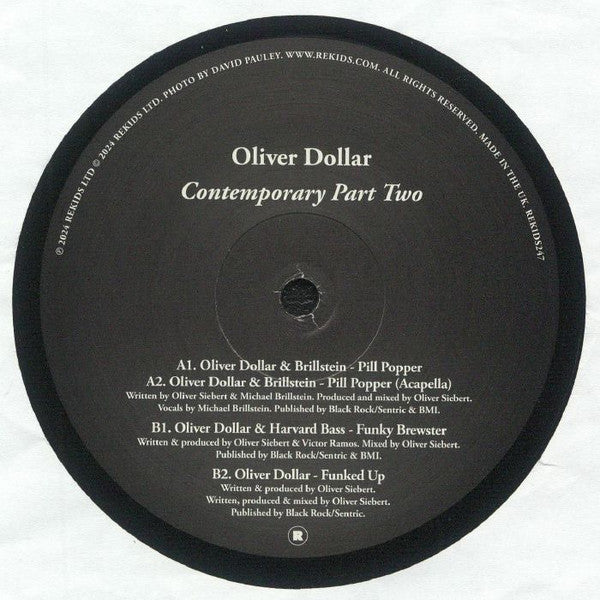 Oliver $ – Contemporary Part Two (12") vinyl record | Paranoise Records