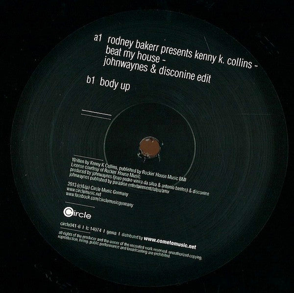 Johnwaynes & Disconine – Beat My House (12") vinyl record | Paranoise Records