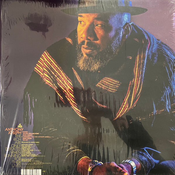Anthony Joseph – The Rich Are Only Defeated When Running For Their Lives (LP, Album, 180) vinyl record | Paranoise Records