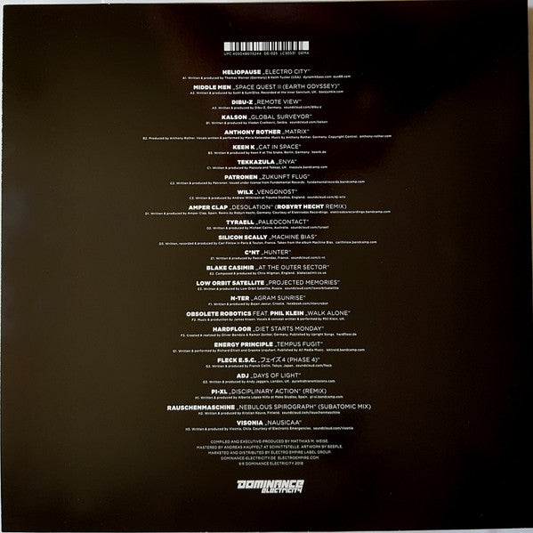 Various - Global Surveyor Phase 4 — back sleeve