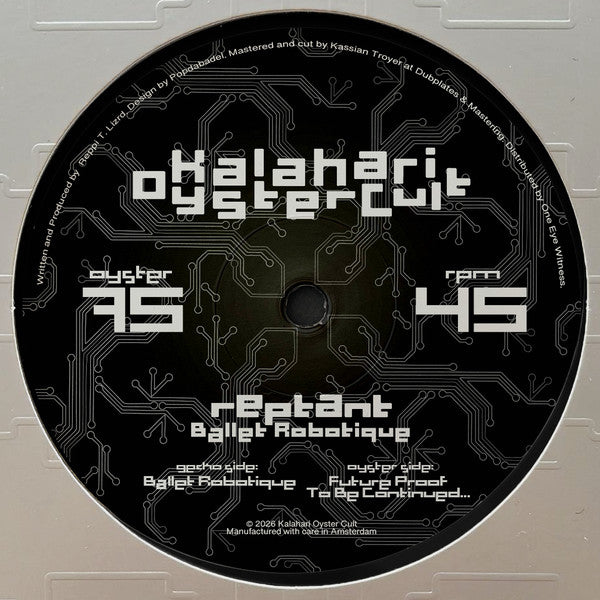 Reptant – Ballet Robotique (12") vinyl record | Paranoise Records
