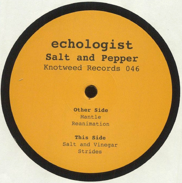 Echologist – Salt and Pepper E.P. (12", EP) vinyl record | Paranoise Records
