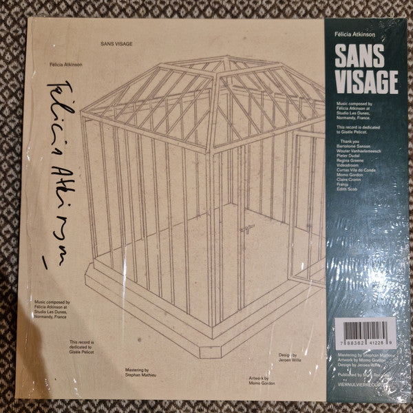 Félicia Atkinson – Sans Visage (LP, Album, Ltd) vinyl record | Paranoise Records