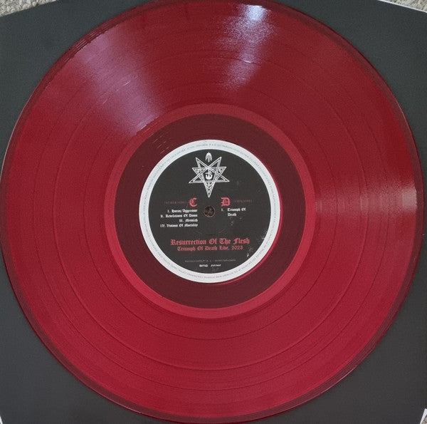 Triumph Of Death – Resurrection Of The Flesh (Triumph Of Death Live, 2023) (2xLP, Album, Ltd, Red + 7", Red) vinyl record | Paranoise Records