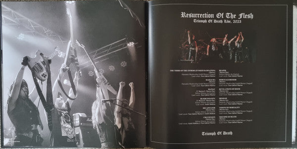 Triumph Of Death – Resurrection Of The Flesh (Triumph Of Death Live, 2023) (2xLP, Album, Ltd, Red + 7", Red) vinyl record | Paranoise Records