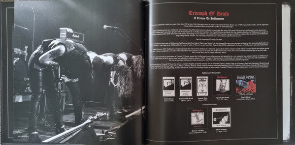 Triumph Of Death – Resurrection Of The Flesh (Triumph Of Death Live, 2023) (2xLP, Album, Ltd, Red + 7", Red) vinyl record | Paranoise Records