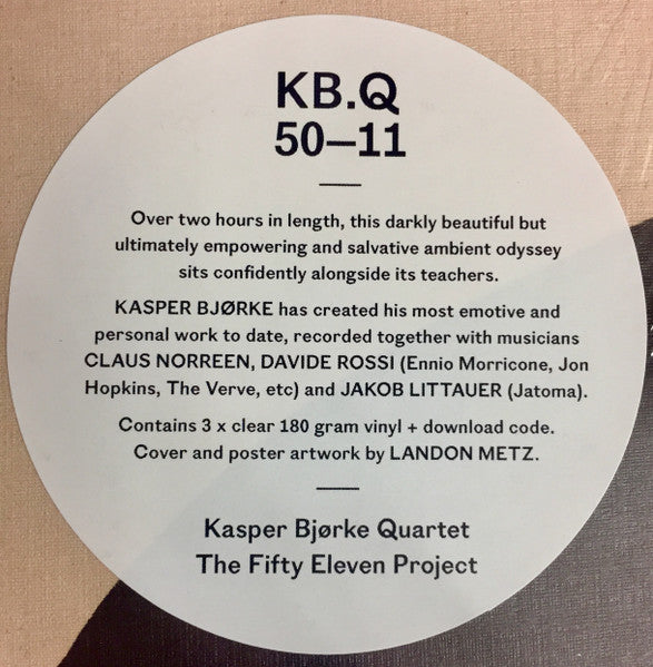 Kasper Bjørke Quartet – The Fifty Eleven Project (3xLP, Album, Ltd, Cle + Box) vinyl record | Paranoise Records