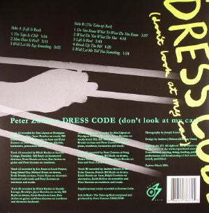 Peter Zummo – Dress Code (Don't Look At My Car) (LP, MiniAlbum) vinyl record | Paranoise Records