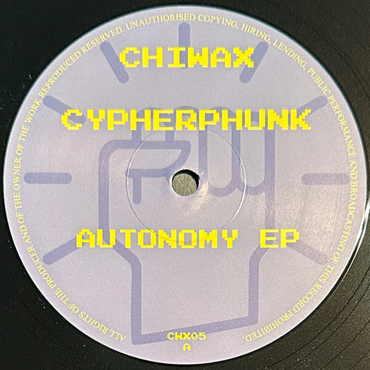 Cypherphunk – Autonomy EP (12", EP) vinyl record | Paranoise Records