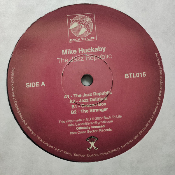 Mike Huckaby - The Jazz Republic — front sleeve