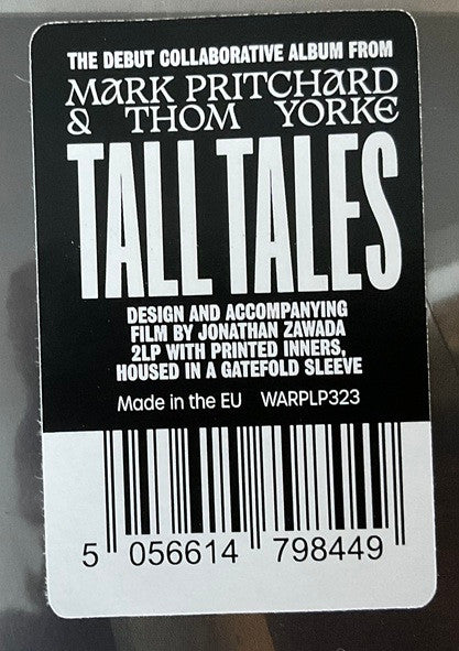 Mark Pritchard & Thom Yorke – Tall Tales (2xLP, Album) vinyl record | Paranoise Records