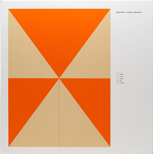 Alva Noto + Ryuichi Sakamoto - VIRUS — front sleeve