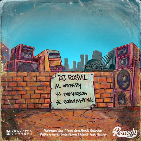 Dj Rosvil – We Can Fly Ep (7", EP) vinyl record | Paranoise Records