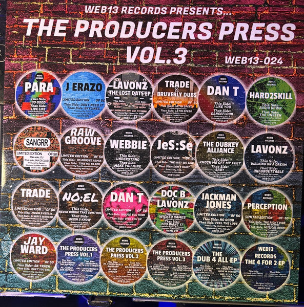 Various - The Producers Press Vol. 3 — front sleeve