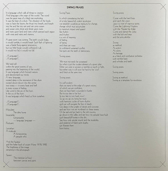 Anthony Joseph – The Rich Are Only Defeated When Running For Their Lives (LP, Album, 180) vinyl record | Paranoise Records