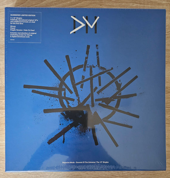 Depeche Mode - Sounds Of The Universe I The 12" Singles — front sleeve
