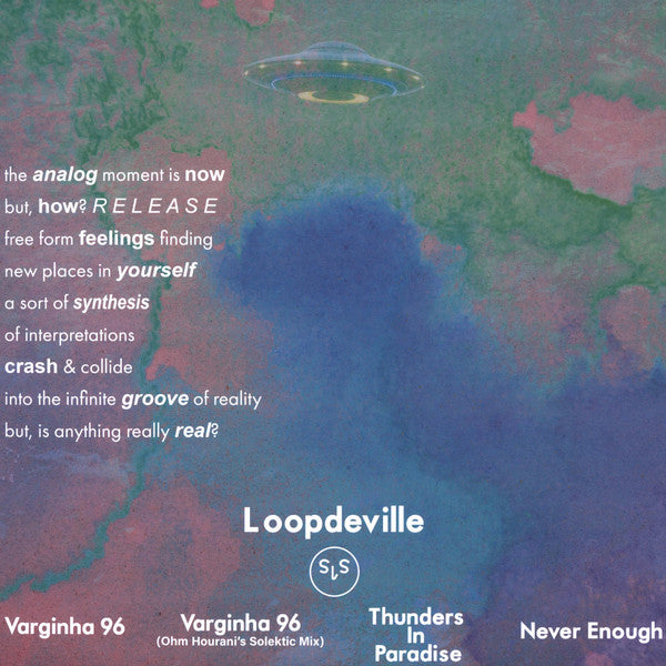 Loopdeville - Varginha 96 EP — back sleeve