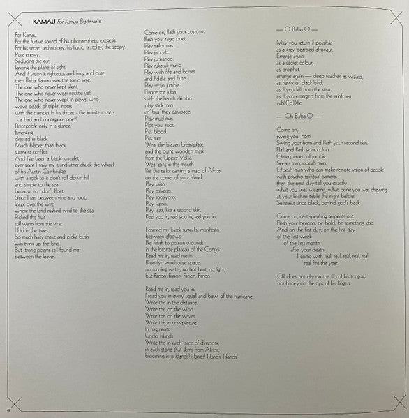 Anthony Joseph – The Rich Are Only Defeated When Running For Their Lives (LP, Album, 180) vinyl record | Paranoise Records