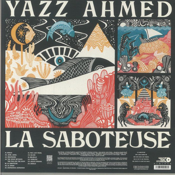 Yazz Ahmed – La Saboteuse (2xLP, Album, RE, 180) vinyl record | Paranoise Records