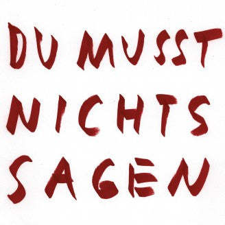 Wolfgang Voigt – Du Musst Nichts Sagen Remixe (12") vinyl record | Paranoise Records