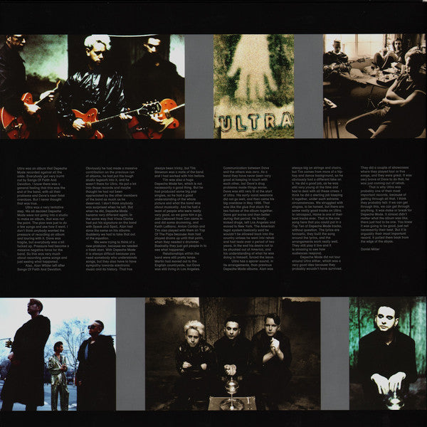 Depeche Mode - Ultra — back sleeve