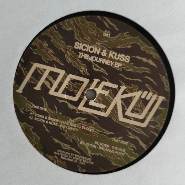 Kuss, Sicion – The Journey EP (12", EP) vinyl record | Paranoise Records