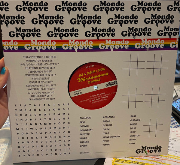 Whodamanny – Gioia/Jay & Jason Reworks (12", EP) vinyl record | Paranoise Records