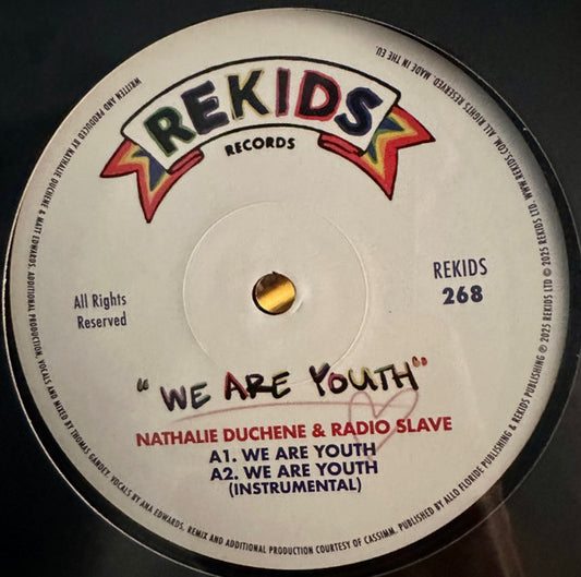 Nathalie Duchene & Radio Slave – We Are Youth (12") vinyl record | Paranoise Records