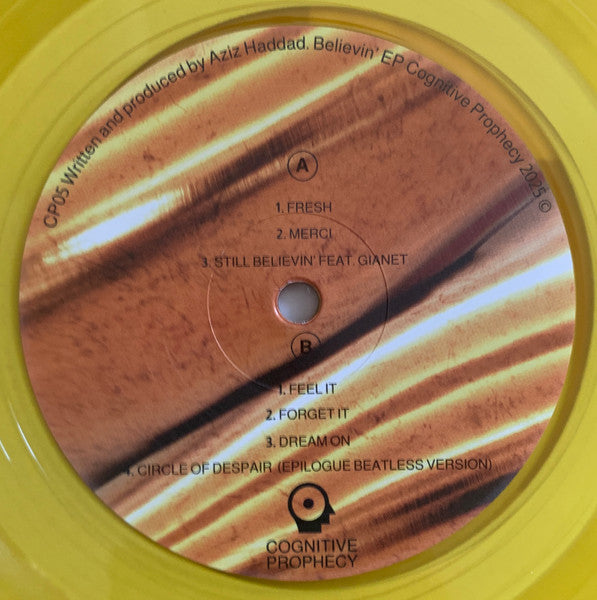 Skatman – Believin' Ep (12", EP, Yel) vinyl record | Paranoise Records