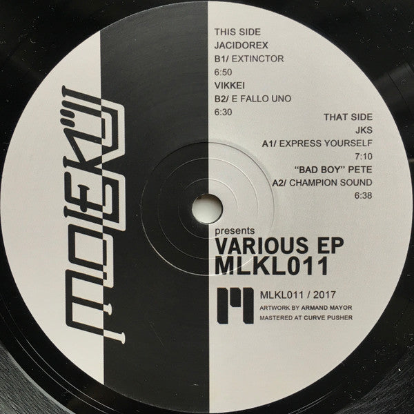 Various – Various EP (12", EP) vinyl record | Paranoise Records