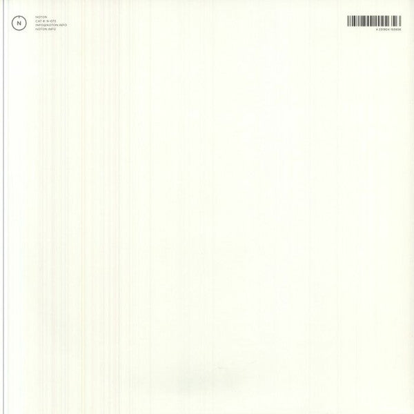 Alva Noto - Wave Weave - Sono Obi — back sleeve