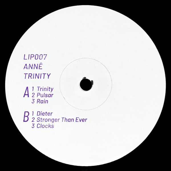 ANNĒ – Trinity (12", W/Lbl, Sta) vinyl record | Paranoise Records