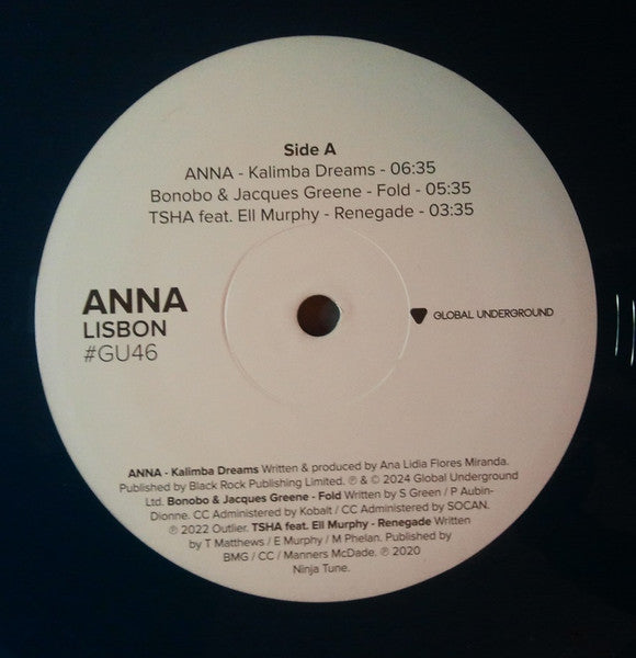 DJ Anna – Lisbon #GU46 (3xLP, Comp, Gre) vinyl record | Paranoise Records