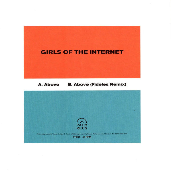 Girls Of The Internet - Above — back sleeve