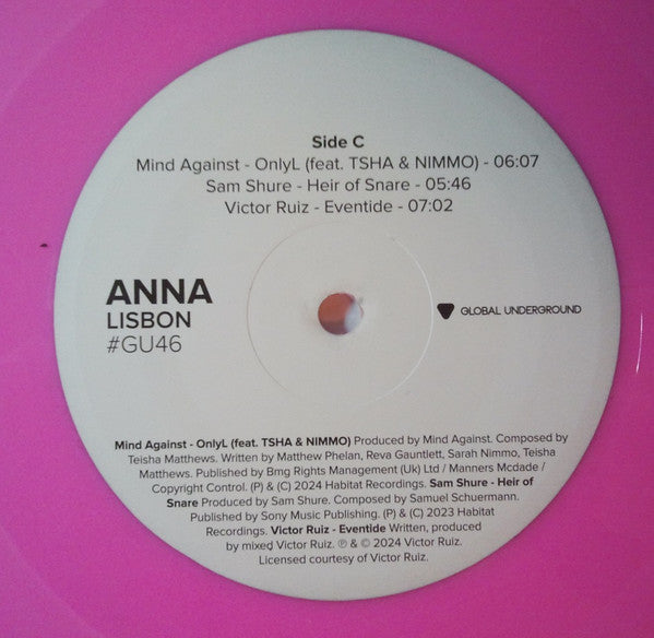 DJ Anna – Lisbon #GU46 (3xLP, Comp, Gre) vinyl record | Paranoise Records