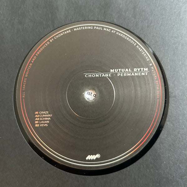 Chontane – Permanent (12", EP, RP) vinyl record | Paranoise Records
