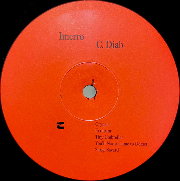 C. Diab – Imerro (LP, Album) vinyl record | Paranoise Records