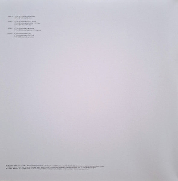Alva Noto – HYbr:ID II (2xLP, Ltd) vinyl record | Paranoise Records