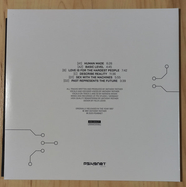 Anthony Rother - Sex With The Machines — back sleeve